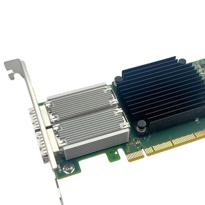100Gbe Qsfp28 Network Card - بطاقة واجهة شبكة إيثرنت PCIe 3.0